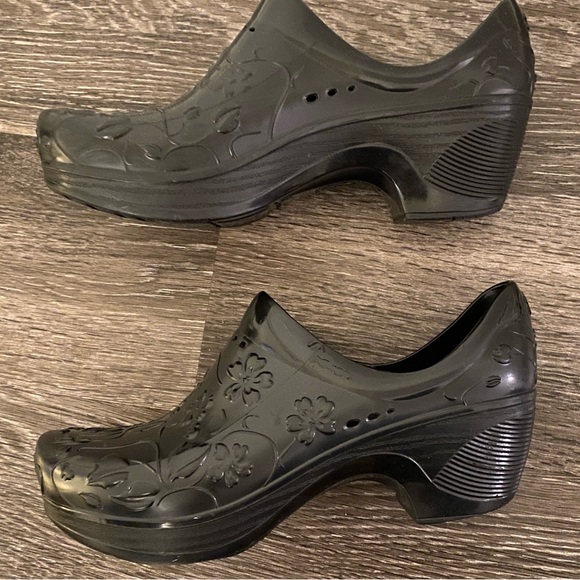 Black Dansko Work Wear Slip Resistant Clogs Women’s Sz 38 - Picture 2 of 8